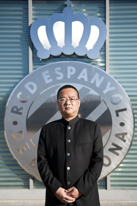 Chen Yansheng, president and owner of RCD Espanyol