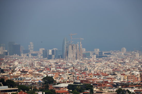 Panoramic view of Barcelona