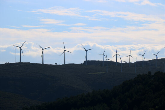  Wind turbines in the Priorat region, Catalonia