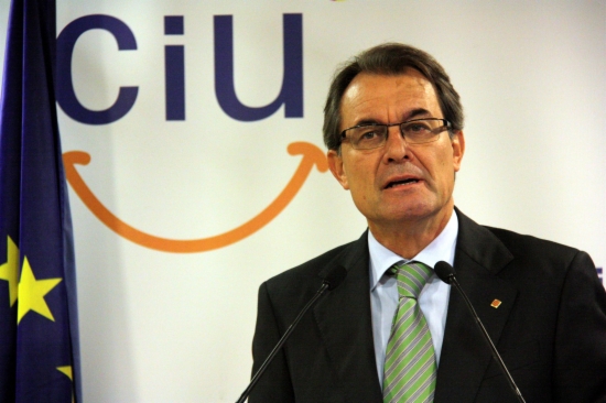 The President of the Catalan Government, Artur Mas, in Tortosa meeting (by A. Ferràs)