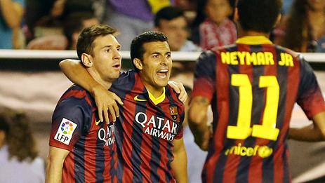 Messi, Pedro and Neymar (by FC Barcelona)