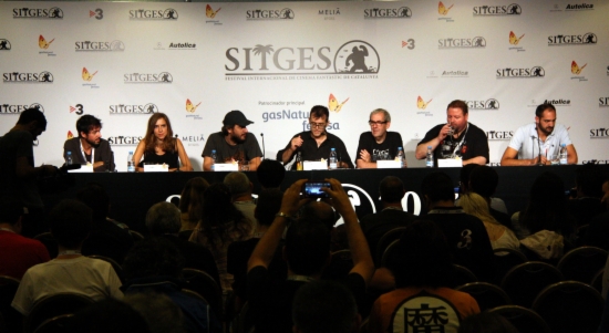The Jury of the 2013 Sitges Film Festival annoucing the winners of this year's edition (by J. Pérez)
