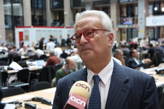 Hannes Swoboda, interviewed by the CNA (by A. Segura)