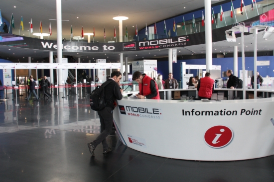 Early registration at the Mobile World Congress' last edition (by J. Pueyo)