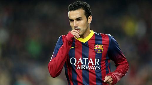 Pedro scored again against Cartagena (by FC Barcelona)
