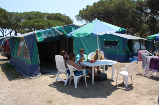Campsite in Girona (by ACN)