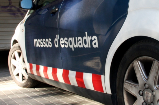 A Catalan Police car (by ACN)