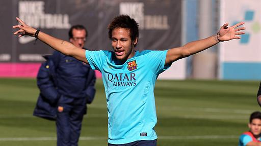 Neymar has been declared fit this Friday and could play against Rayo Vallecano (by FC Barcelona)