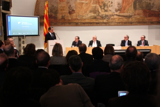 The presentation of Catalonia's Tax Administration (by ACN)