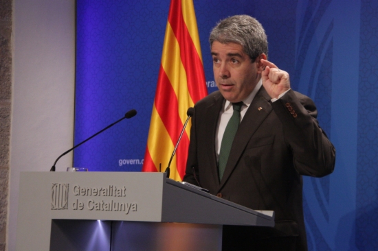 The Catalan Government's Spokesperson and Minister for the Presidency, Francesc Homs (by P. Mateos)