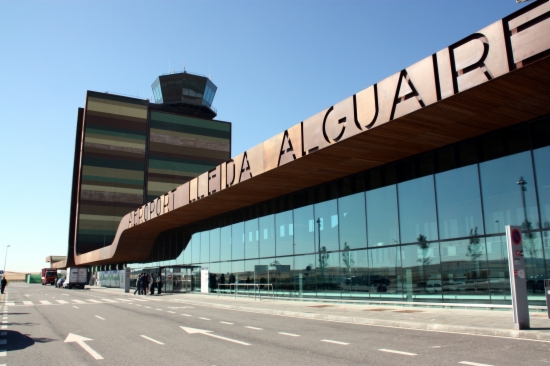 The terminal of Lleida-Alguaire Airport (by ACN)