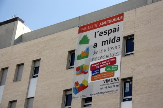 Subsidised housing in Sabadell, Greater Barcelona (by J. Pujolar)