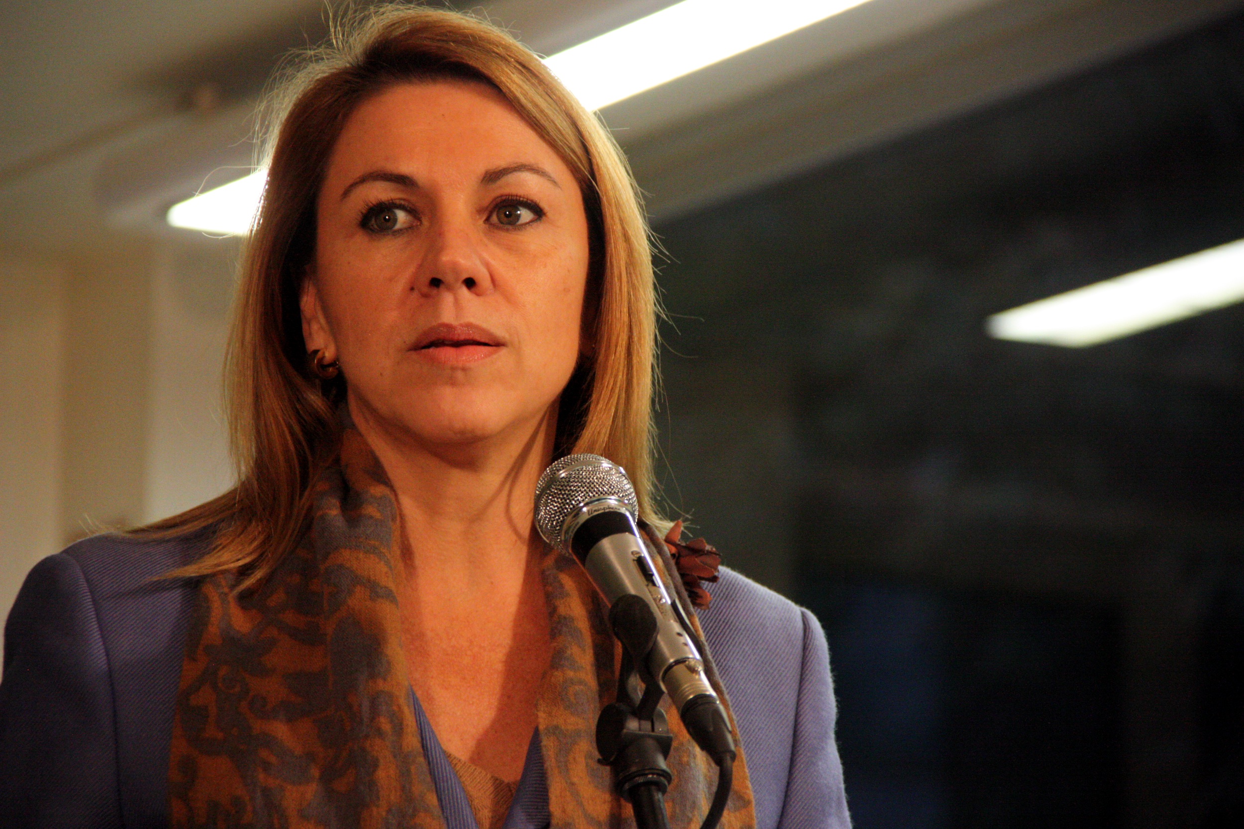 The Secretary General of the People's Party, María Dolores de Cospedal (by ACN)