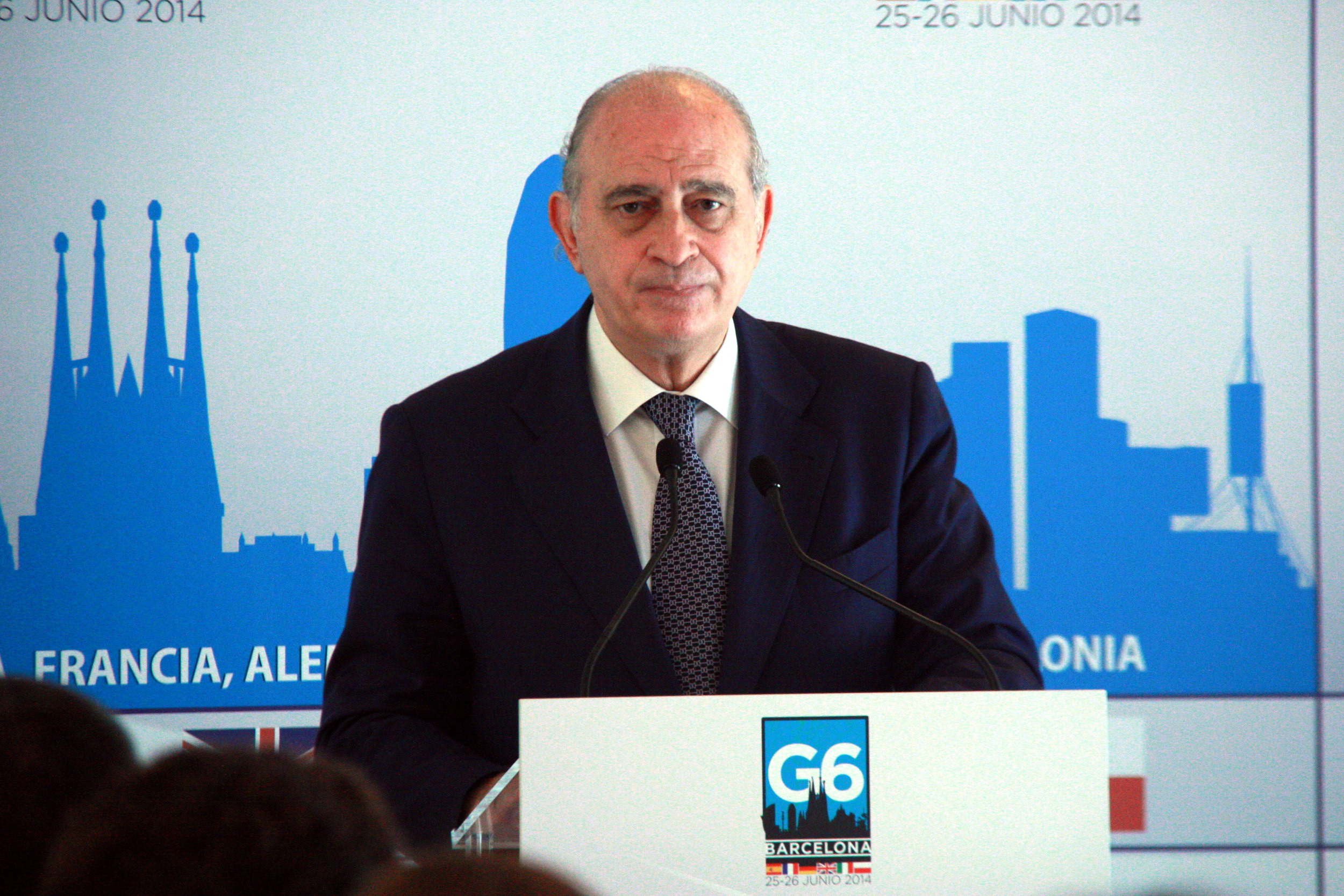 The Spanish Minister of Home Affairs, Jorge Fernández Díaz (by ACN)