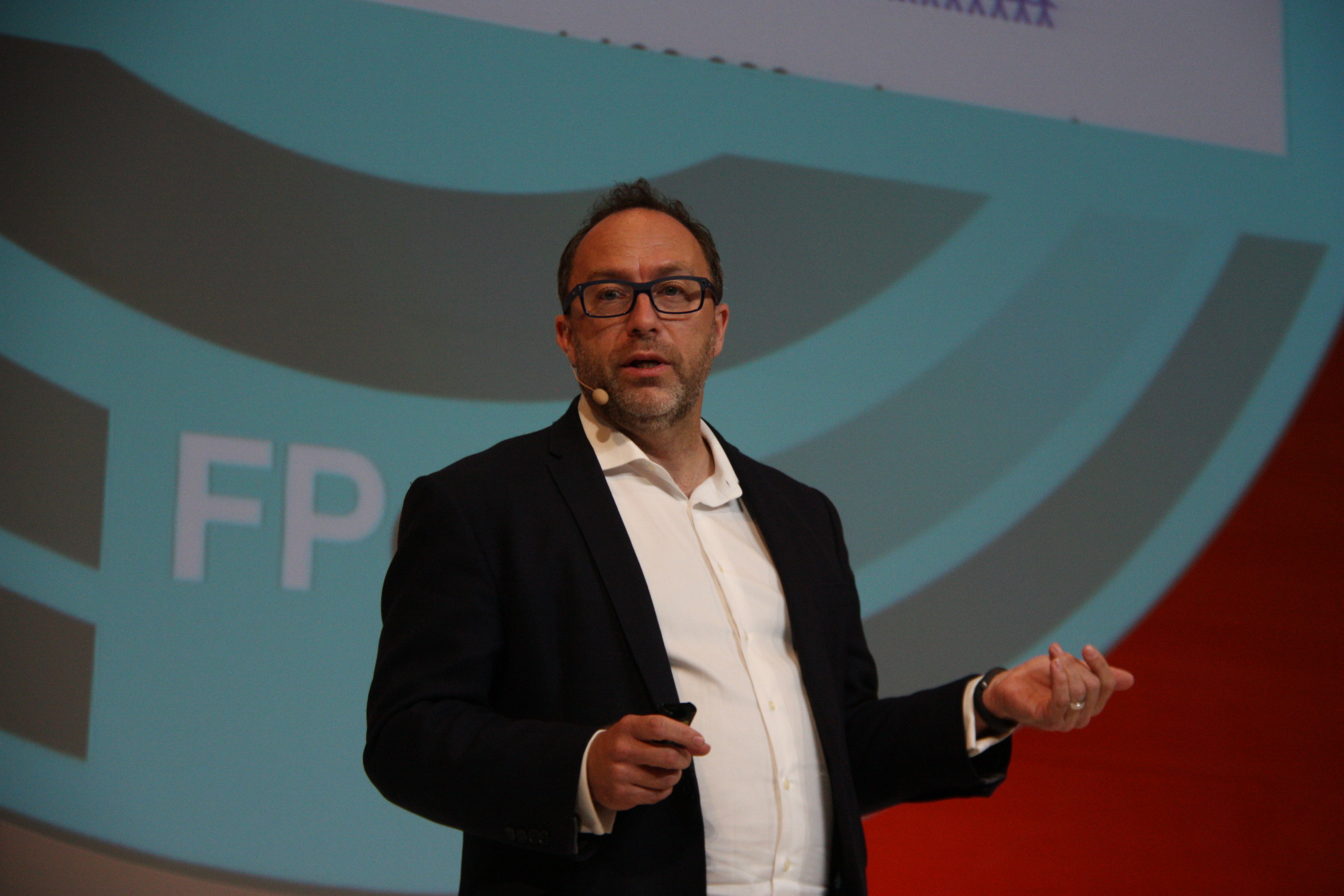 The founder of Wikipedia, Jimmy Wales (by ACN)