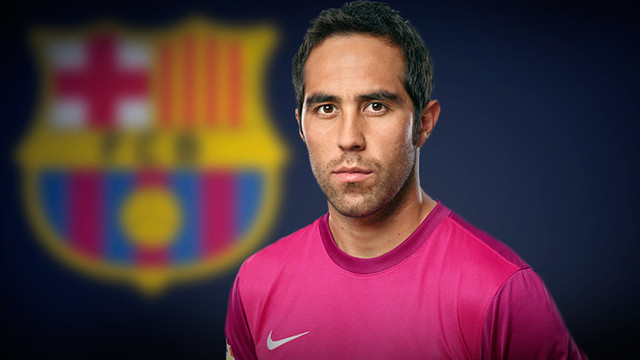 Claudio Bravo is to join FC Barcelona (by FCB)