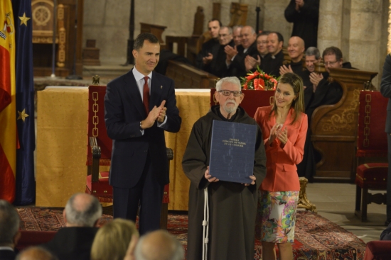 The future King Felipe VI and Queen Letizia at an event on Wednesday (by Gobierno de Navarra)