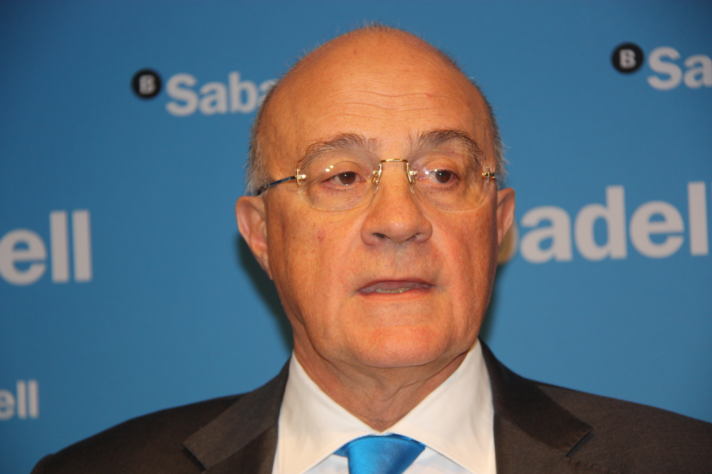 The chairman of Banc Sabadell, Josep Oliu (by ACN)