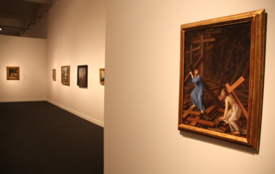 Some of the Prado paintings showcased in Barcelona Caixaforum's exhibition (by P. Cortina)