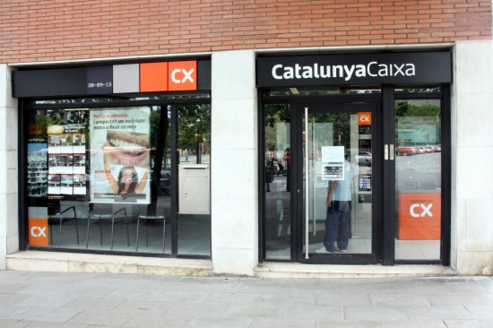 A branch of CatalunyaCaixa (by ACN)