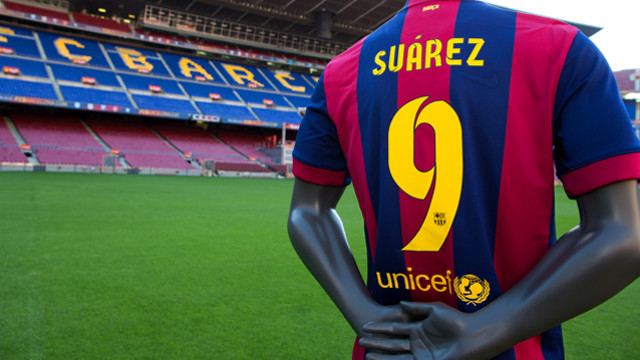 Luis Suárez will be allowed to train with his team mates and to be presented as new Barça player (by FC Barcelona)