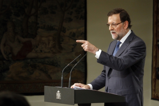 The Spanish PM a few weeks ago in La Moncloa (by ACN)