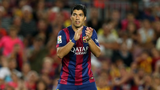 Luis Suárez might play against RCD Espanyol in Girona (by FC Barcelona)