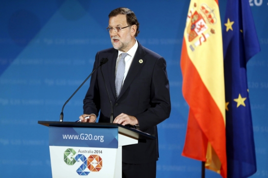 The Spanish PM, Mariano Rajoy, in Brisbane, Australia (by La Moncloa)
