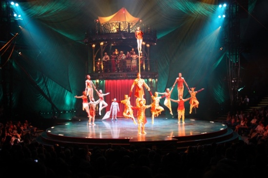 Cirque de Soleil's 'Kooza' in PortAventura this last summer (by N. Torres)