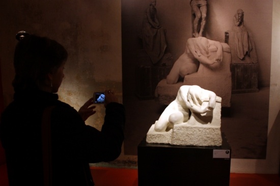 Josep Llimona's 'Desolation' is included in the exhibition (by P. Francesch)