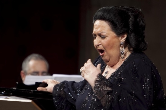 Montserrat Caballé singing in Peralada Festival in 2012, when she was 79 (by ACN)