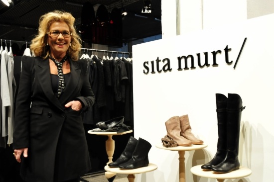 Sita Murt in The Brandery fashion trade show in Barcelona (by ACN)