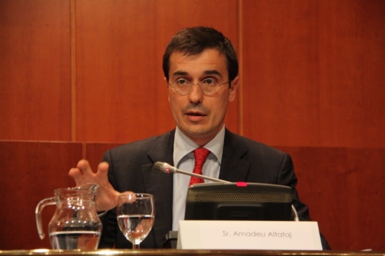 Catalonia's new Permanent Representatives to the European Union, Amadeu Altafaj, a few months ago (by ACN)