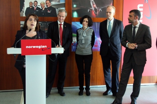 The opening ceremony of Norwegian's new headquarters in Barcelona (by J. R. Torné)