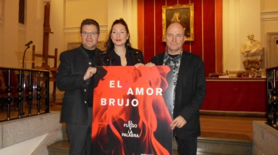 The presentation of La Fura dels Baus' project on Manuel de Falla's 'Amor Brujo' in Madrid a few days ago (by X. Vallbona)