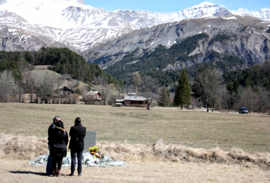 The French Alps mountain, where the Germanwings aircraft crashed (by G. Sánchez)