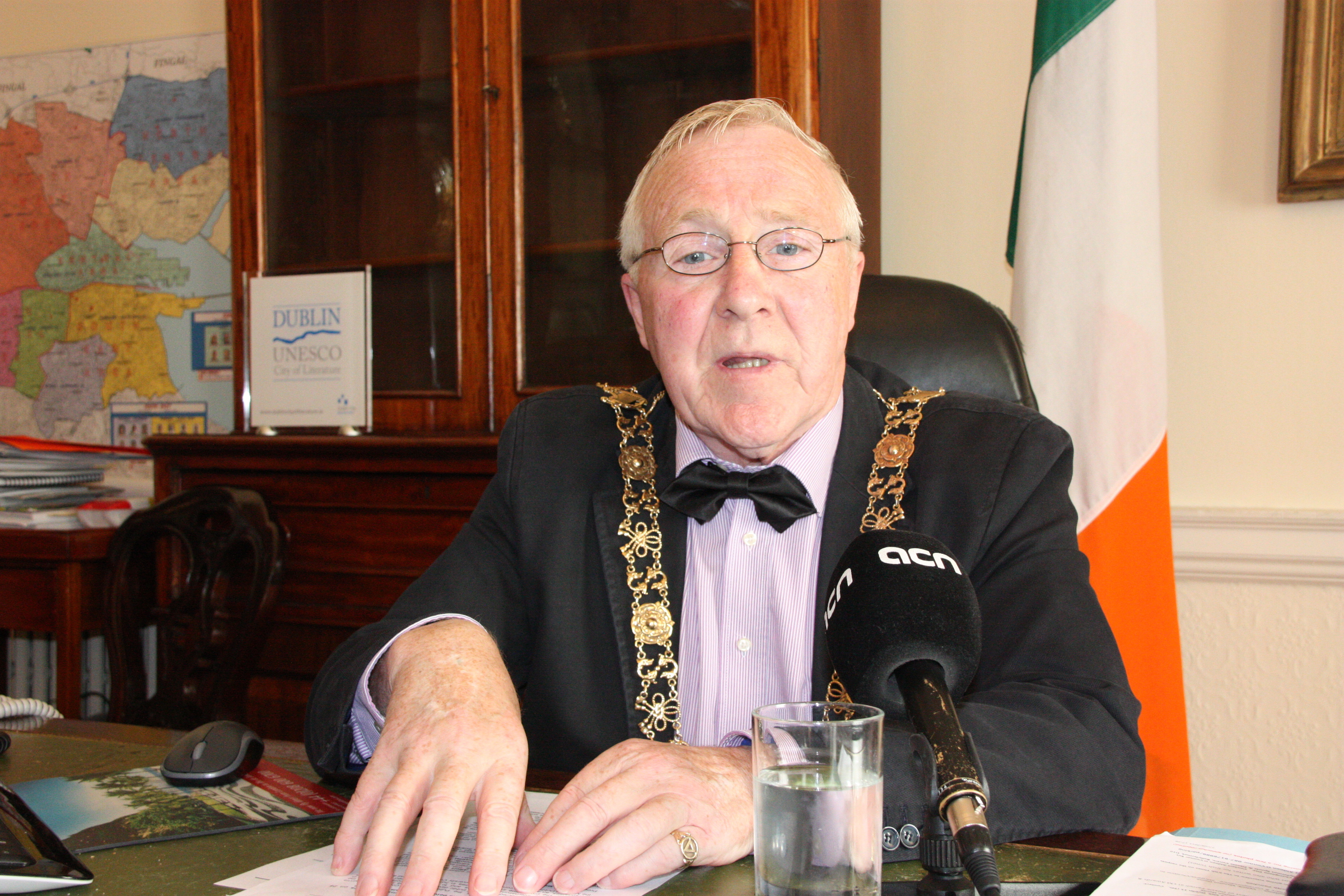 The Lord Mayor of Dublin, Christy Burke (by ACN)