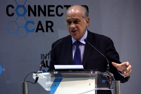 The Spanish Minister for Home Affairs, Jorge Fernández Díaz (by ACN)