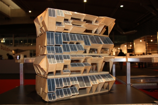 A sustainable building model on show at Barcelona's 2015 Construmat trade fair (by ACN)