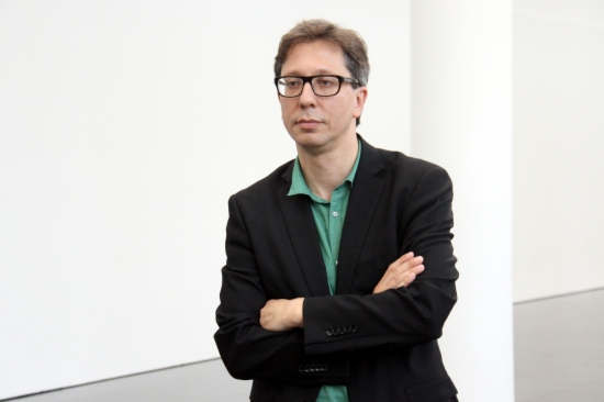 MACBA's new Director, Ferran Barenblit (by P. Francesch)