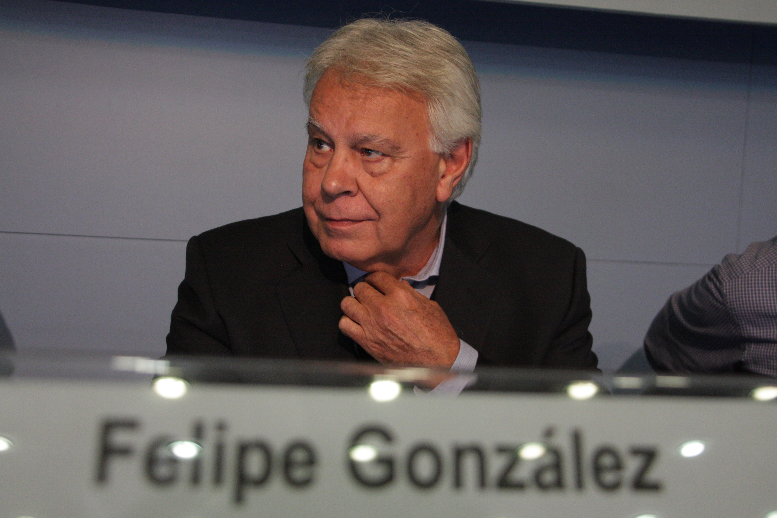 The former Spanish President Felipe González (by ACN)