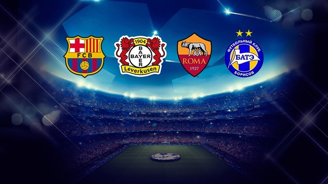 Bayer Leverkusen, AS Roma and BATE Borisov will be FC Barcelona's opponents in group E (by FCB)