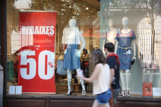 Summer sales in Barcelona (by S. Shams Azad)