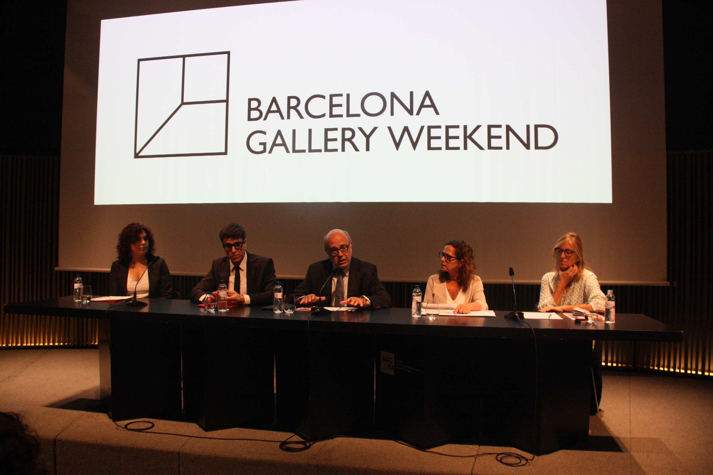 Art Barcelona's President, Joan Anton Maragall at Barcelona Gallery Weekend's presentation (by ACN)