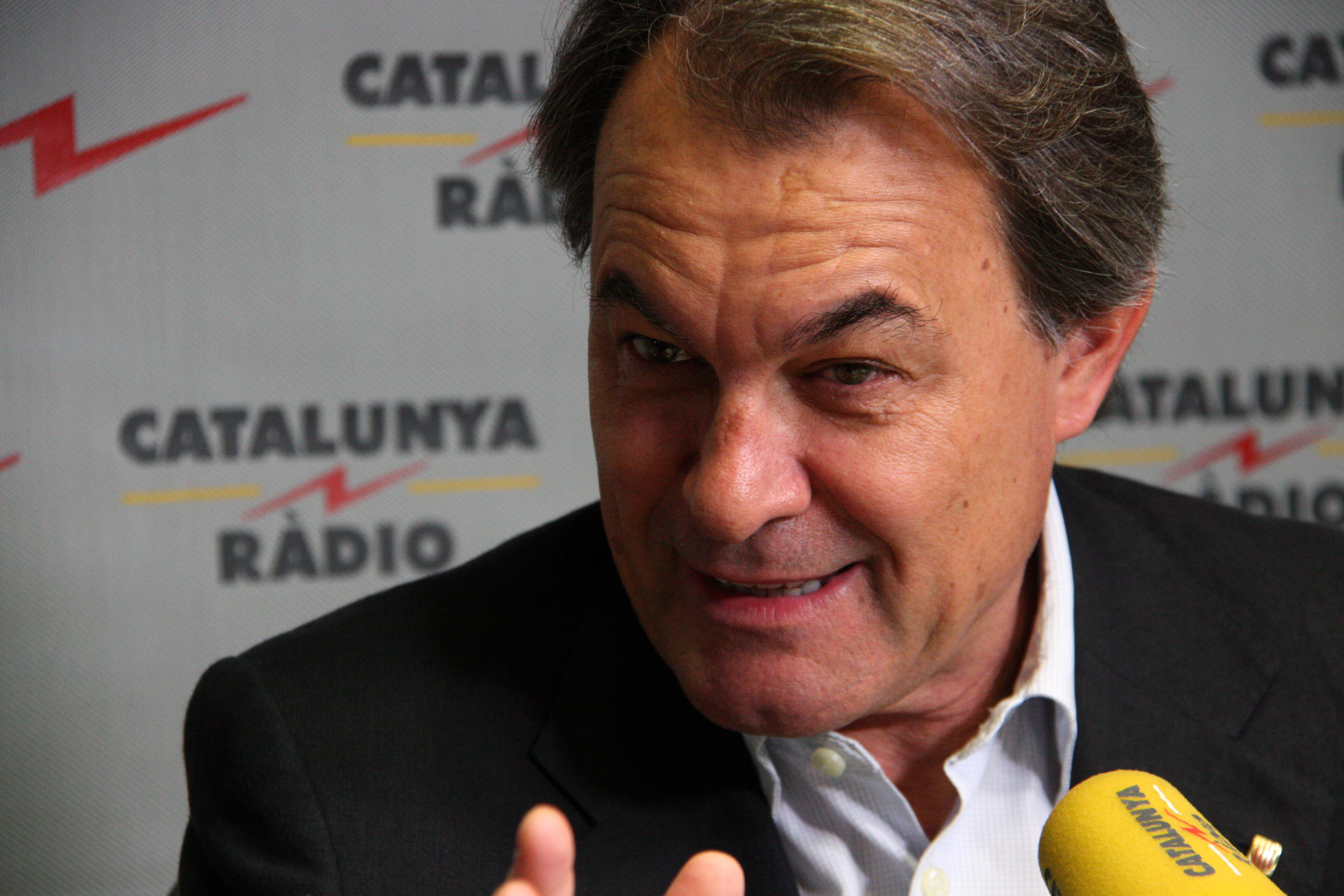 President Mas's interview at Catalunya Radio this morning (by ACN)