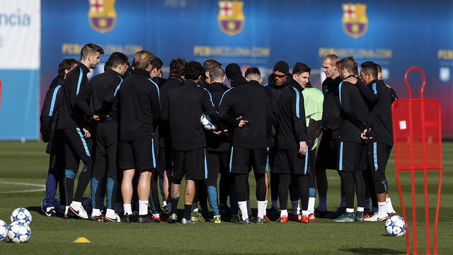 Luis Enrique announced his team on Tuesday morning (by FCB)