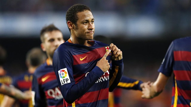 Neymar is the top scorer in La Liga this season with 11 goals (by FCB)