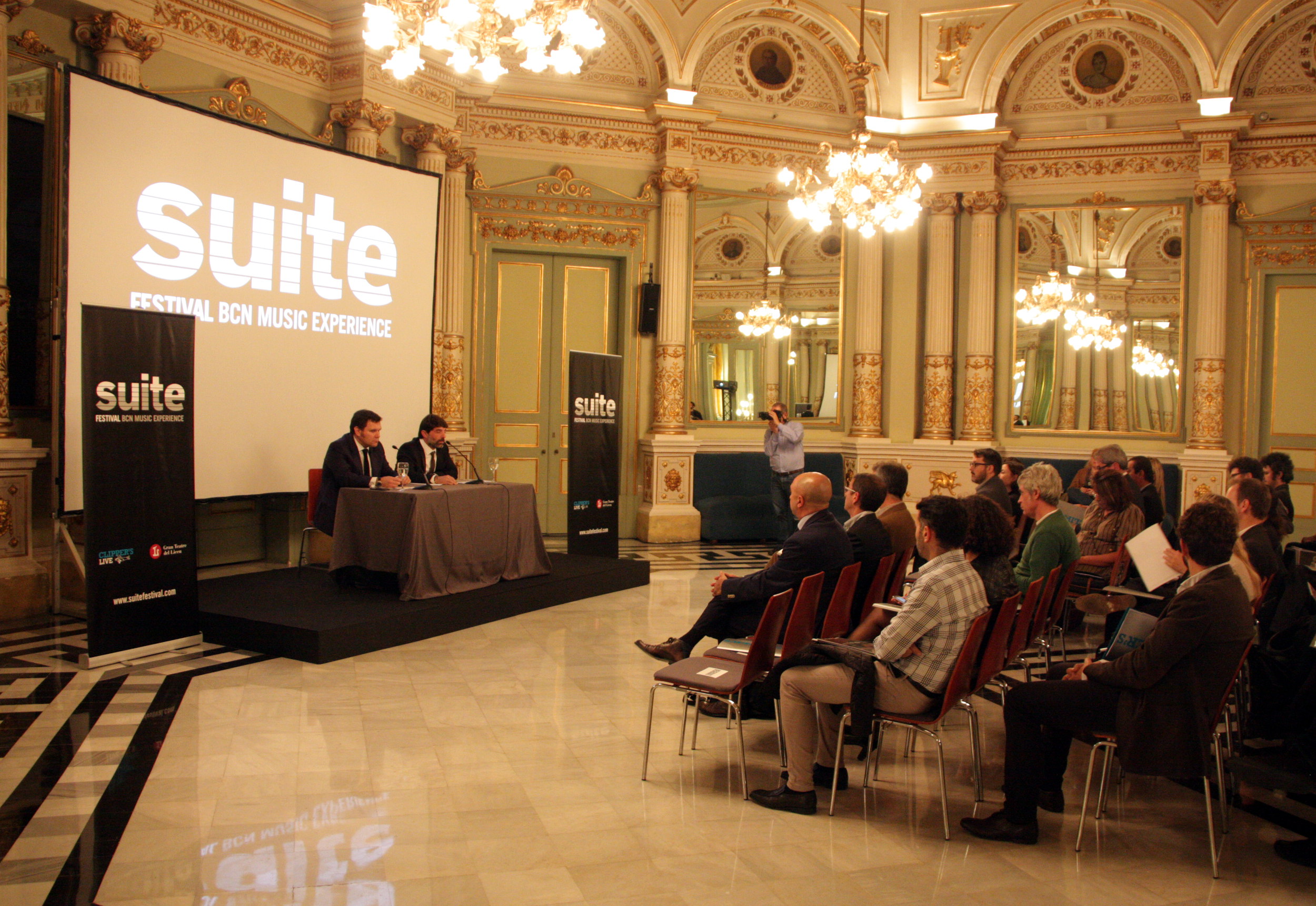 Presentation of Suite Festival before the media, at Barcelona Liceu Opera House (by ACN)