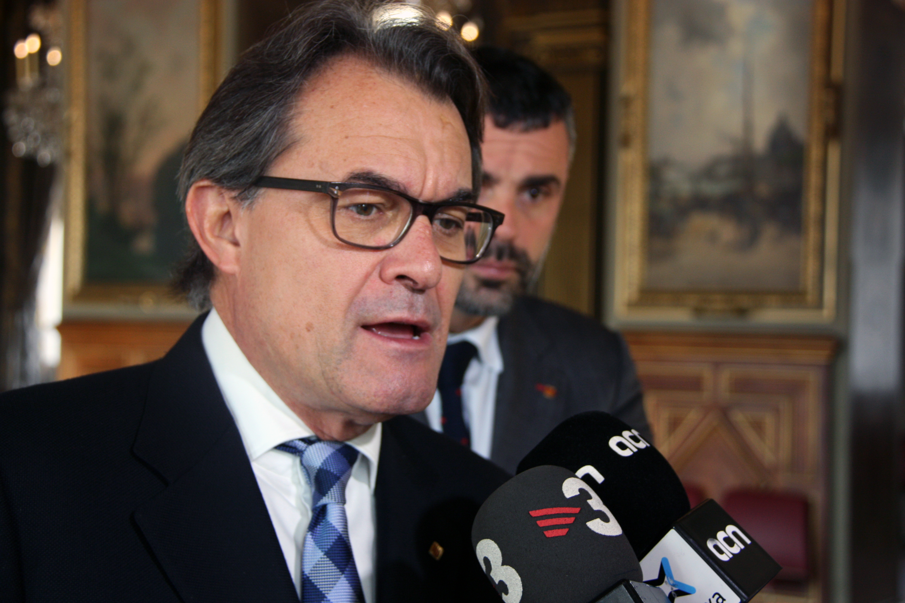 Former Catalan President, Artur Mas at his arrival at Paris' Town Hall in a picture from December (by ACN)