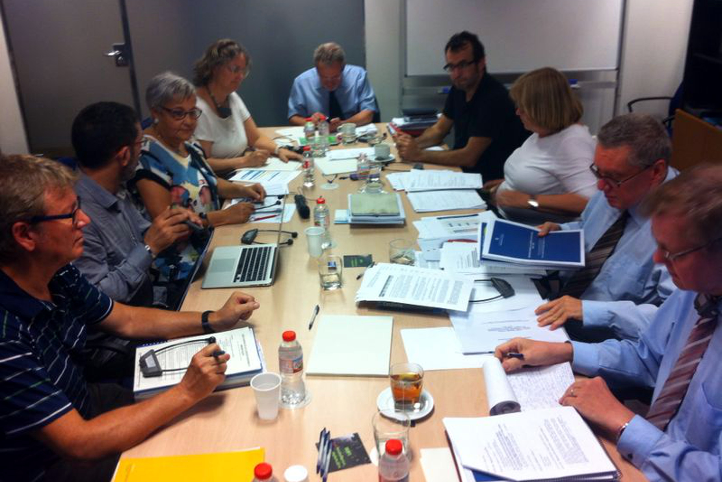 Image of a meeting of the European Charter for Regional or Minority Languages, in 2014 (by ACN)